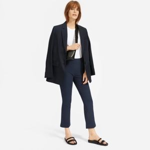 Everlane kick crop work pant size 4 black